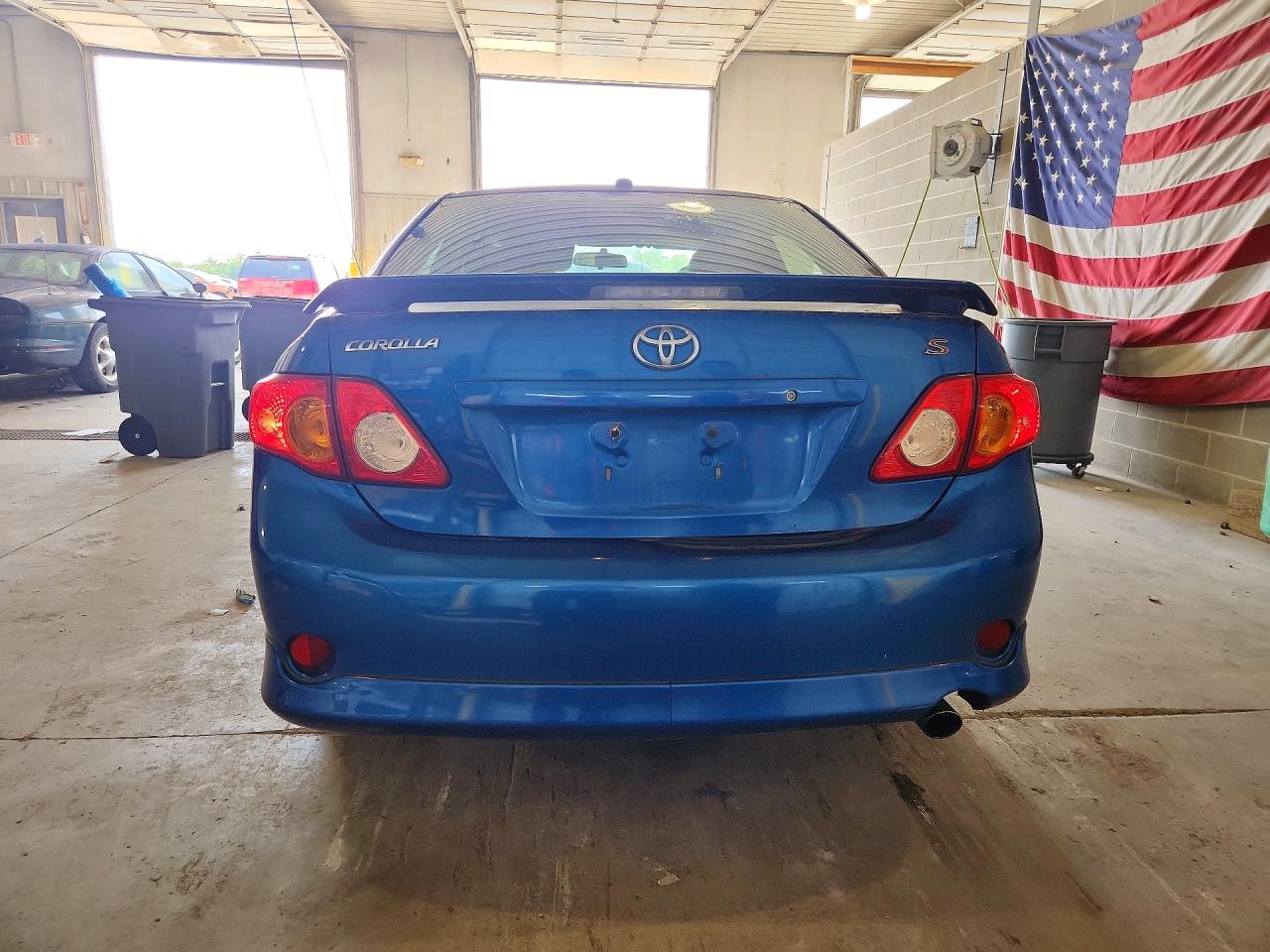 2009 Toyota Corolla S Синий vin: 1NXBU40E89Z118962