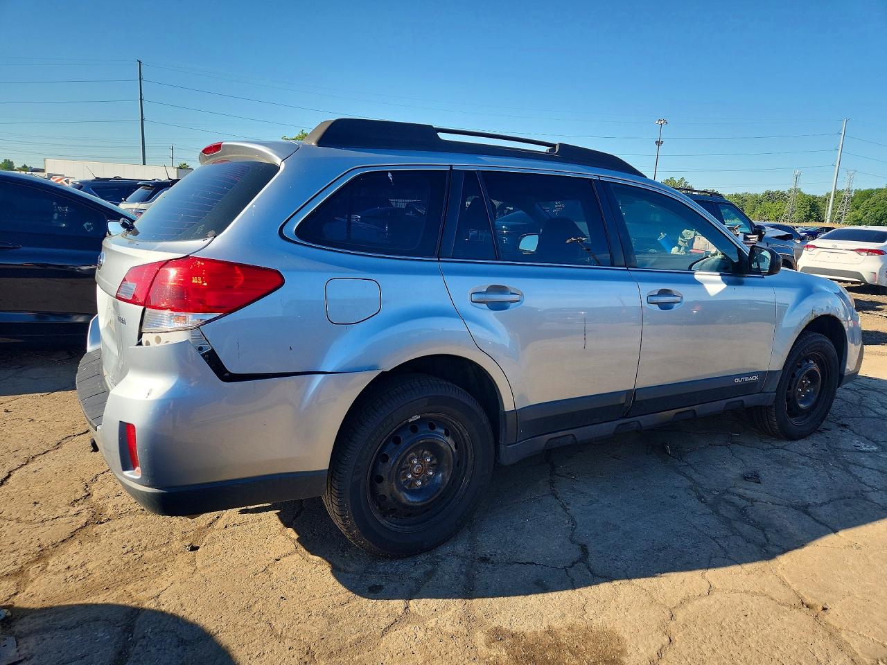 2014 Subaru Outback 2.5i Синий vin: 4S4BRCAC8E3320712