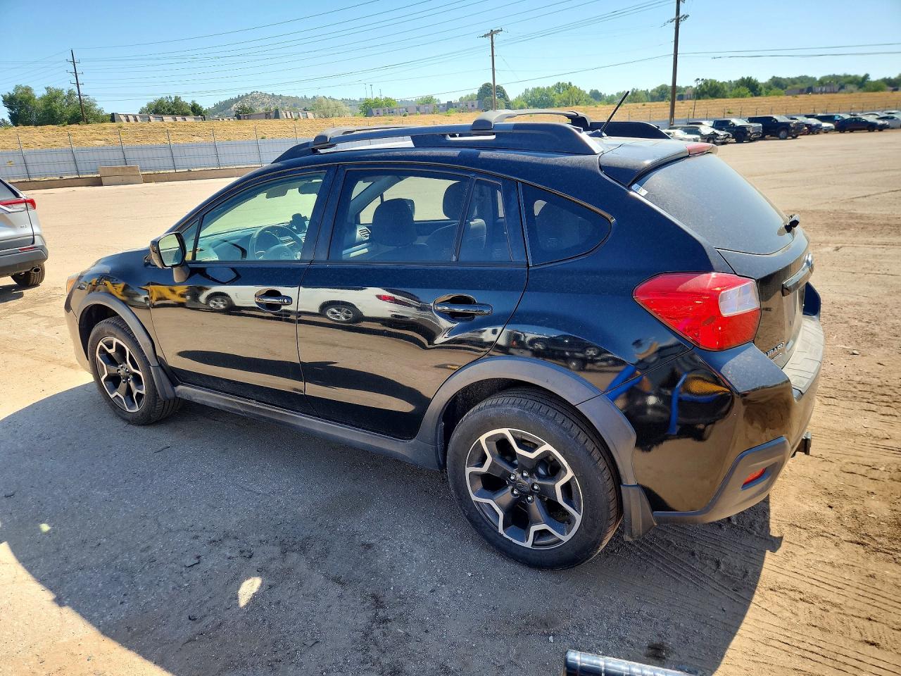 2014 Subaru Xv Crosstrek 2.0 Limited Black vin: JF2GPAGC7E8309989