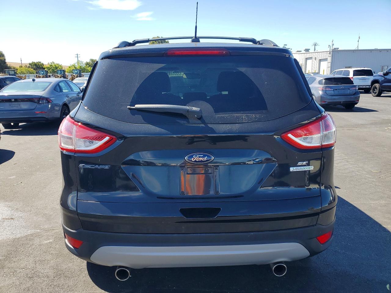 2013 Ford Escape Se Black vin: 1FMCU0G9XDUD18109
