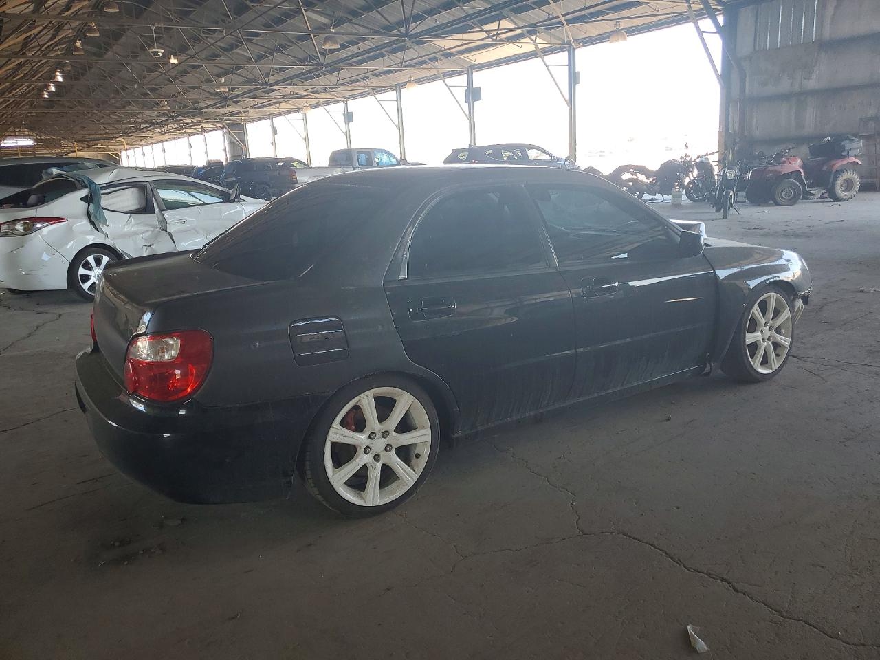 2006 Subaru Impreza Wrx Black vin: JF1GD79696G518875