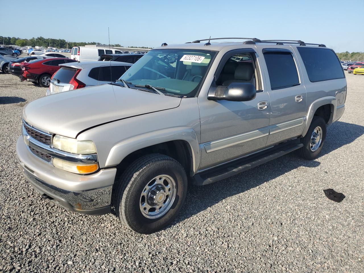 2004 Chevrolet Suburban K2500 Silver vin: 3GNGK26G64G273087