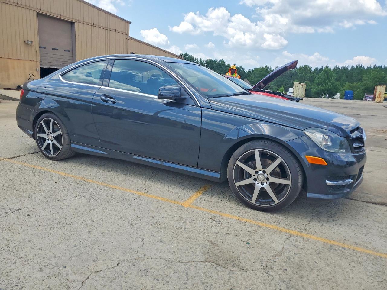 2015 Mercedes-benz C 250 Black vin: WDDGJ4HBXFG387171