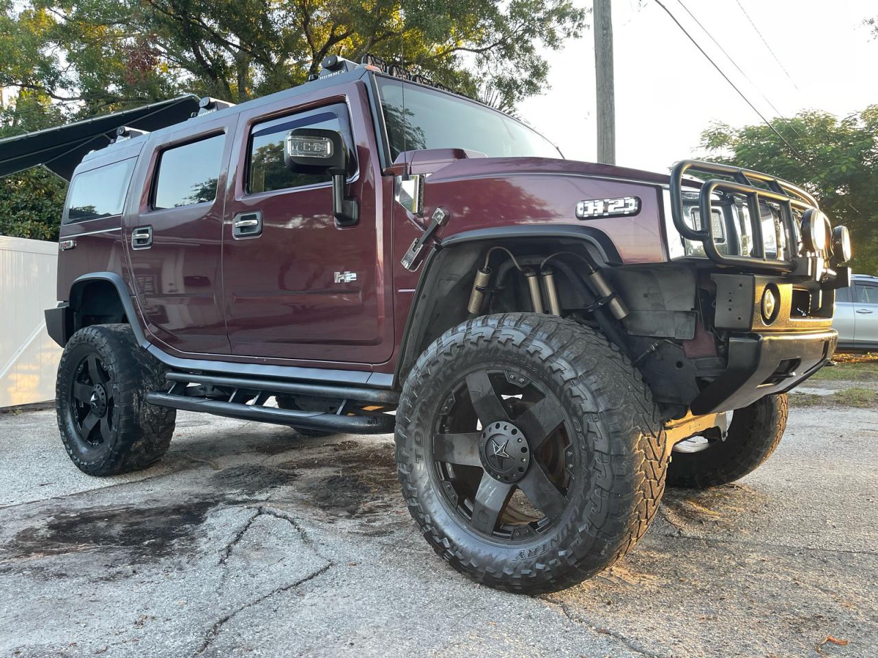 2006 Hummer H2 Purple vin: 5GRGN23U86H112550