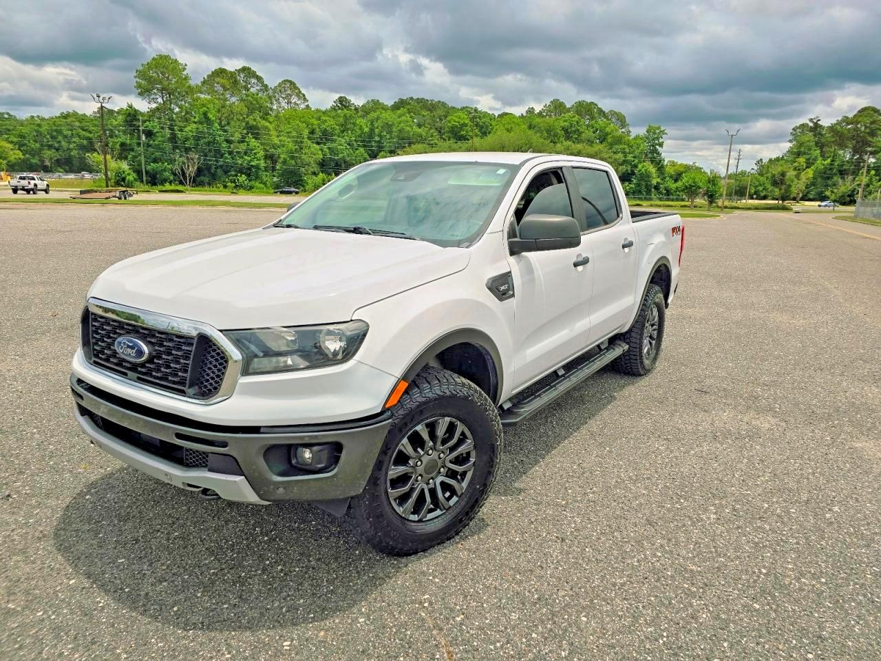 2021 Ford Ranger Xl White vin: 1FTER4FH5MLD35677