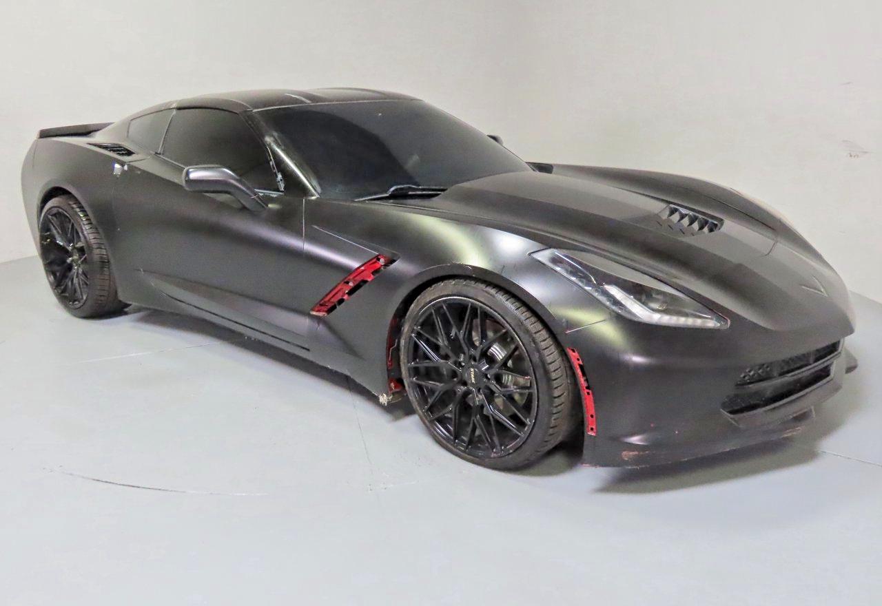 2014 Chevrolet Corvette Stingray Z51 1lt Charcoal vin: 1G1YG2D75E5132806