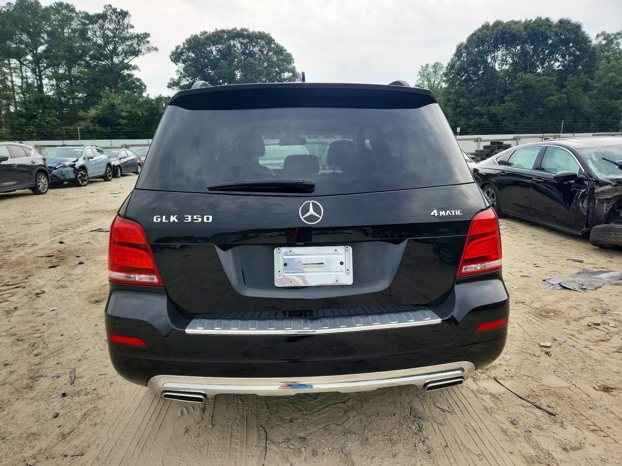 2015 Mercedes-benz Glk 350 4matic Black vin: WDCGG8JB0FG360792