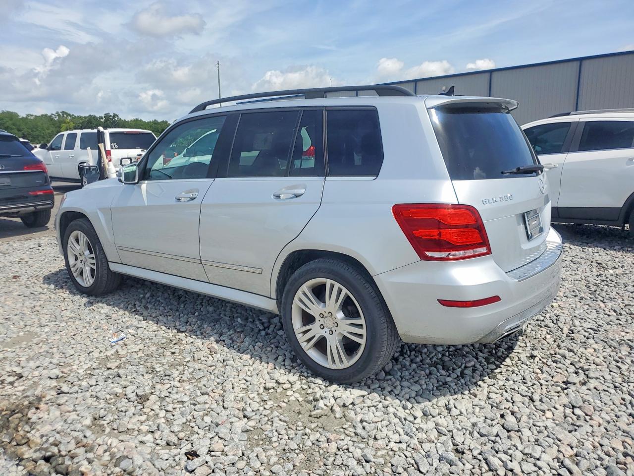 2014 Mercedes-benz Glk 350 Silver vin: WDCGG5HB0EG188721