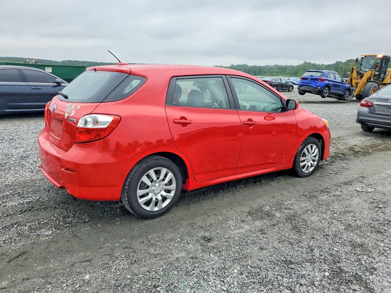 2009 Toyota Matrix Base Red vin: 2T1KU40E19C160648