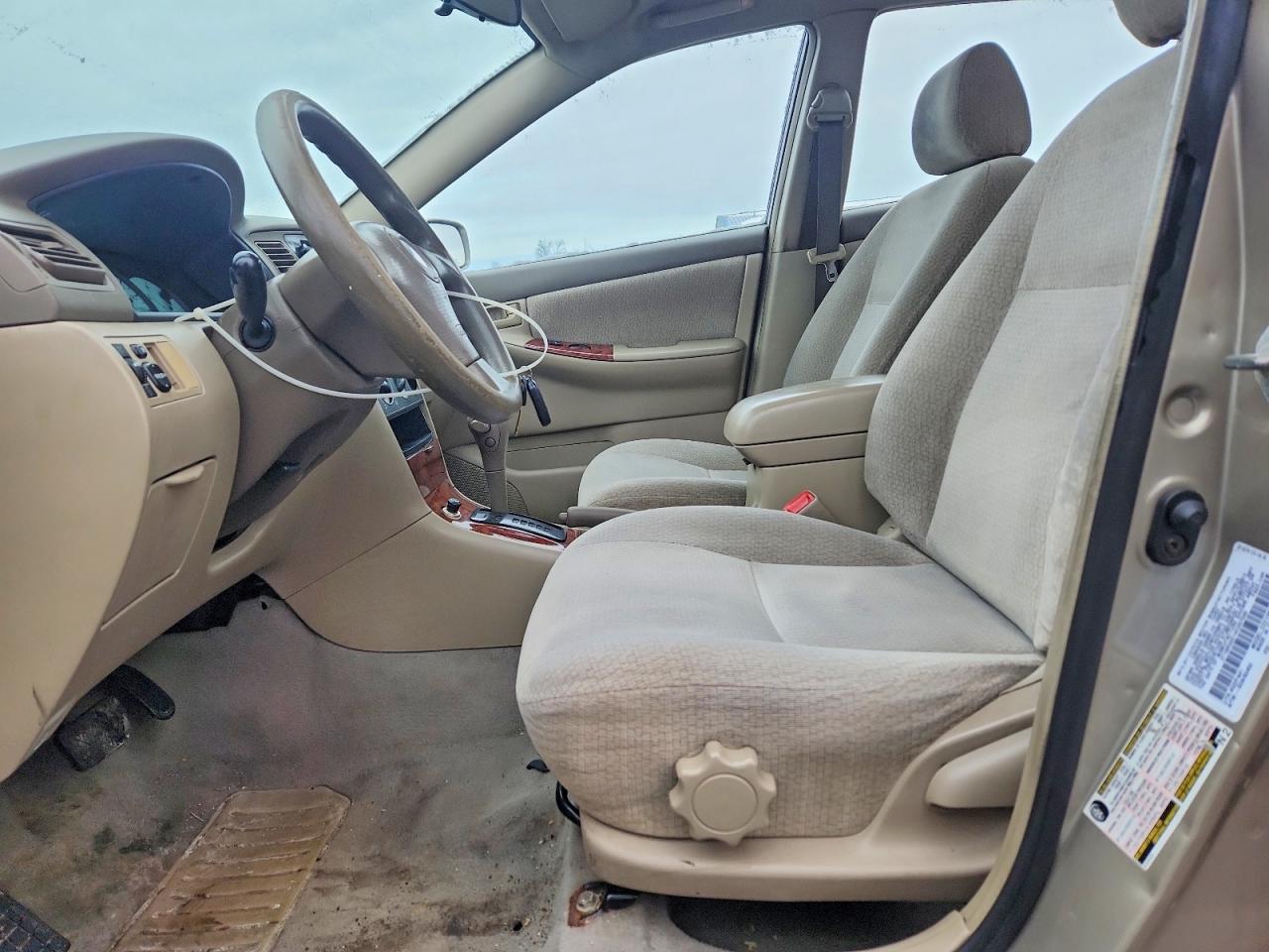 2004 Toyota Corolla Le Tan vin: 2T1BR32E14C267569
