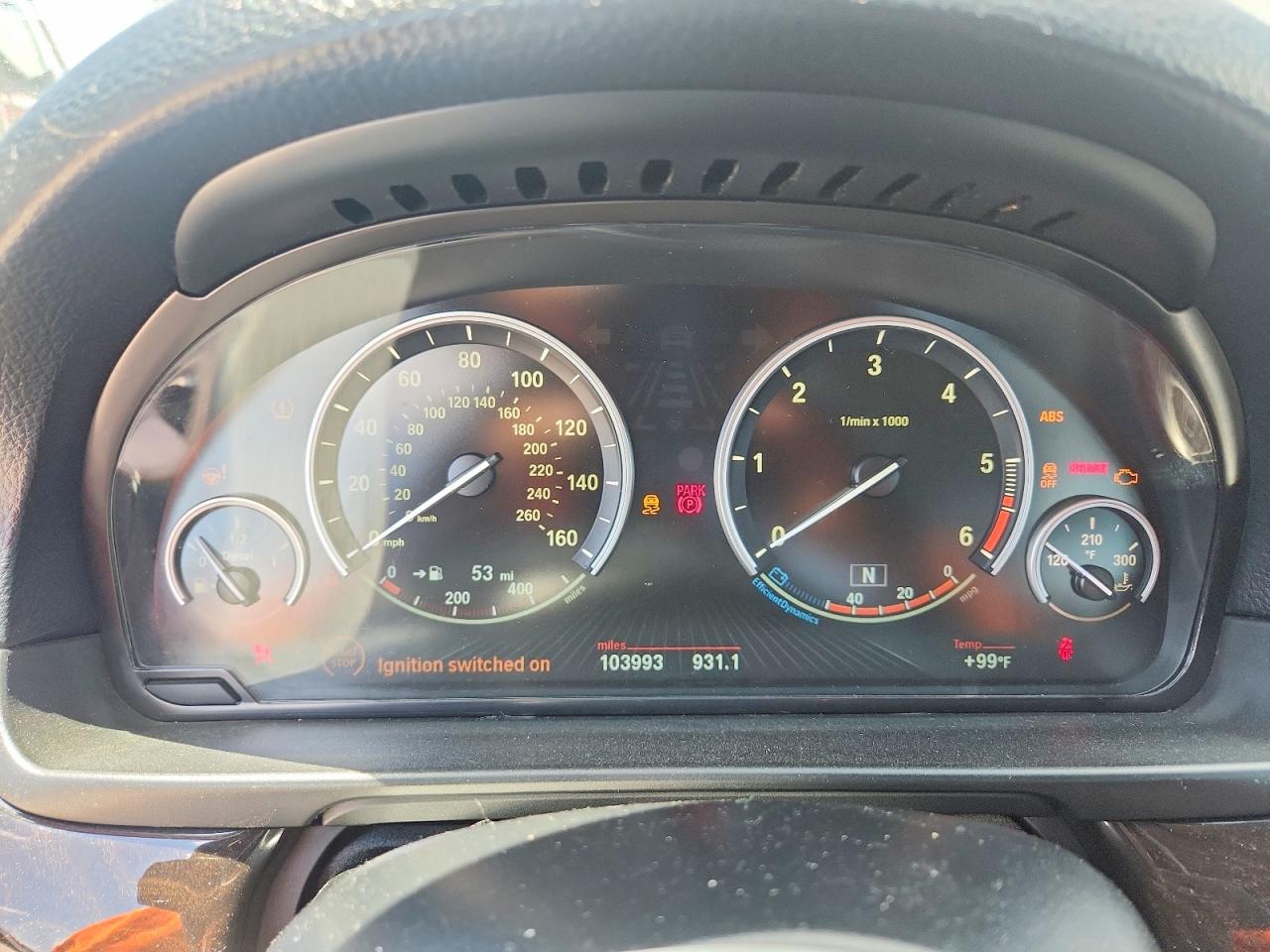 2014 Bmw 535 D Black vin: WBAXA5C58ED690352