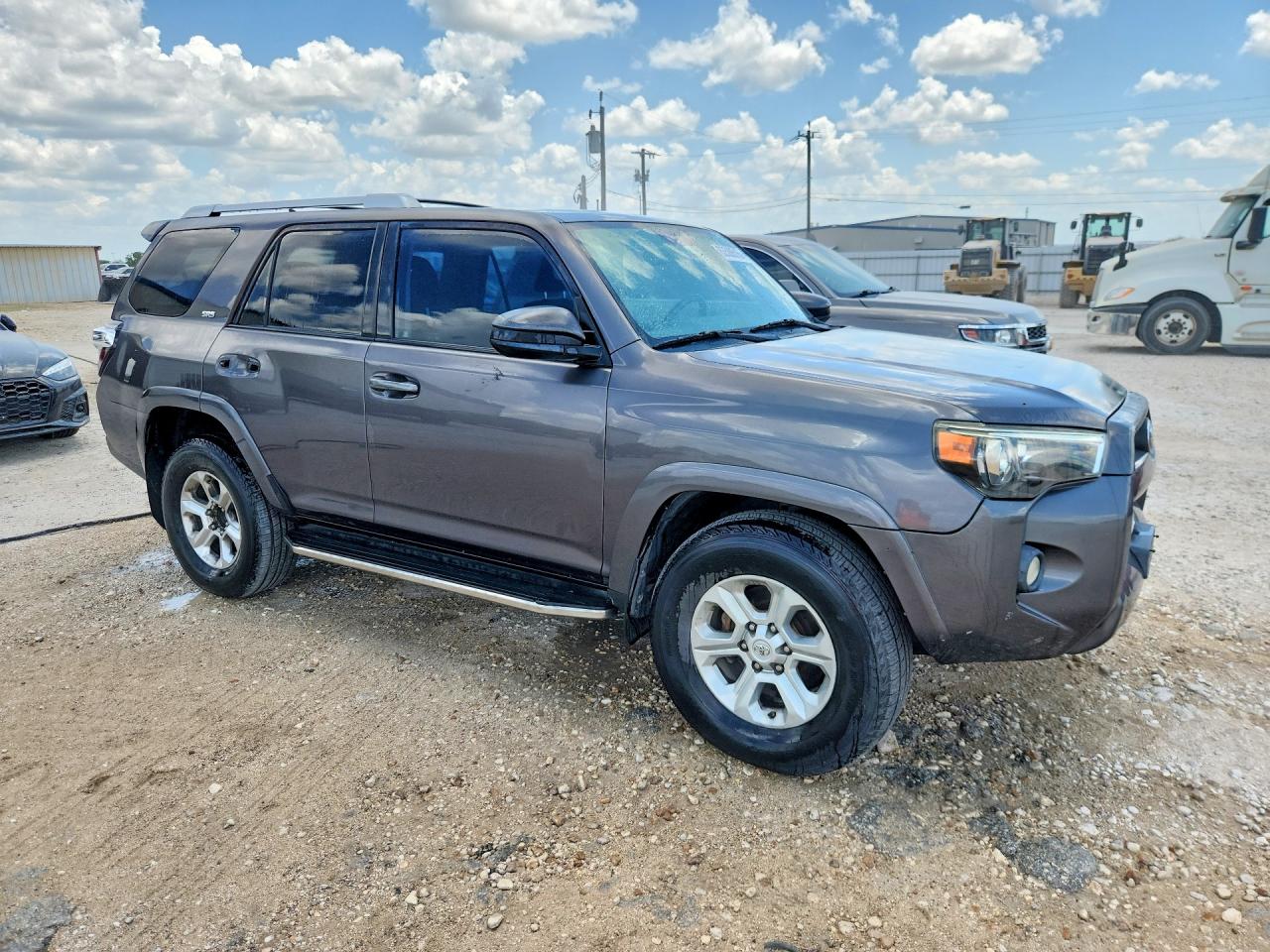 2014 Toyota 4runner Sr5 Gray vin: JTEZU5JR8E5076299