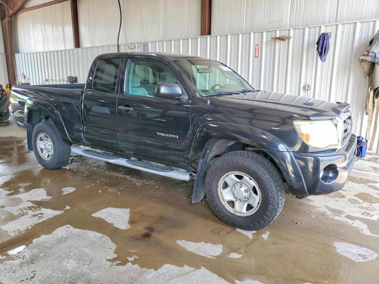 2008 Toyota Tacoma Prerunner Access Cab Черный vin: 5TETU62N78Z543175