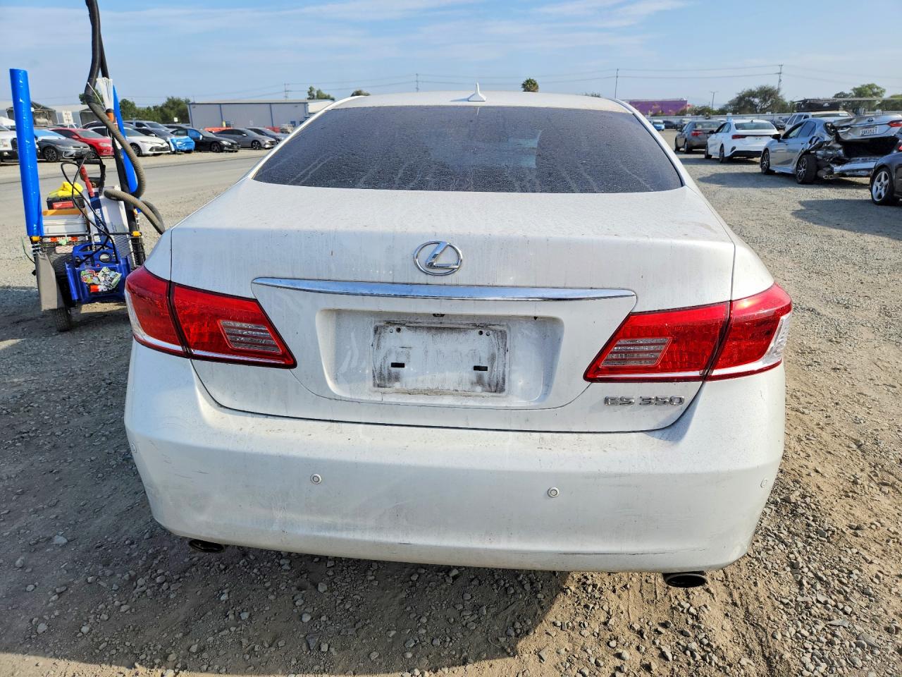 2011 Lexus Es 350 White vin: JTHBK1EG4B2421014