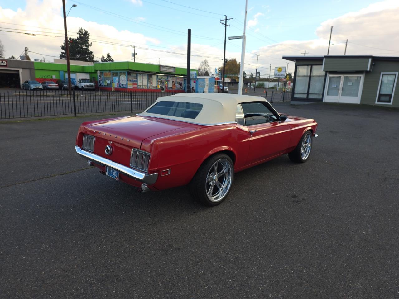 1970 Ford Mustang Red vin: 0F03F135609