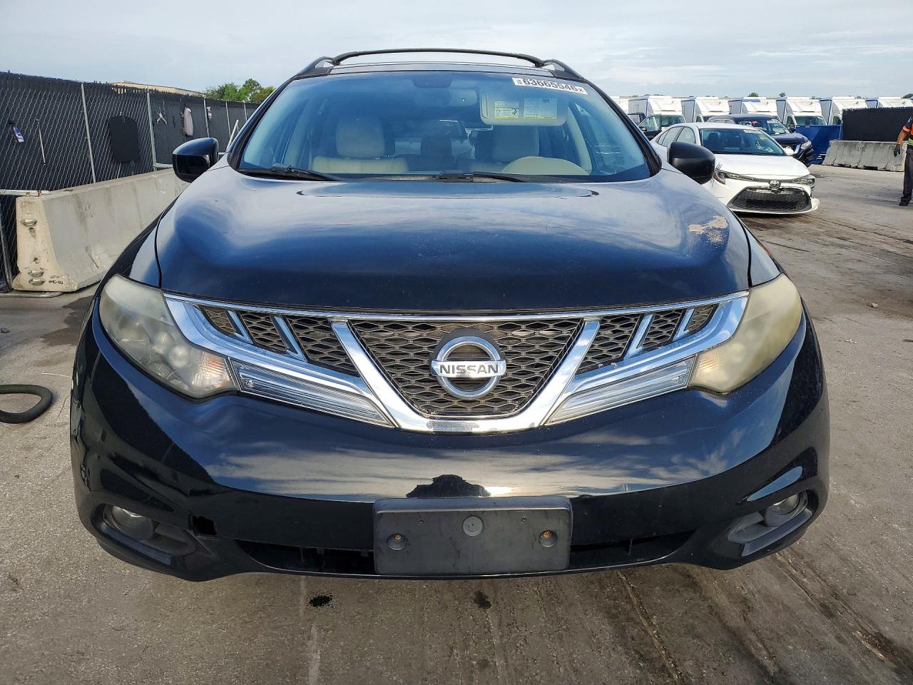 2012 Nissan Murano S Черный vin: JN8AZ1MW1CW227377