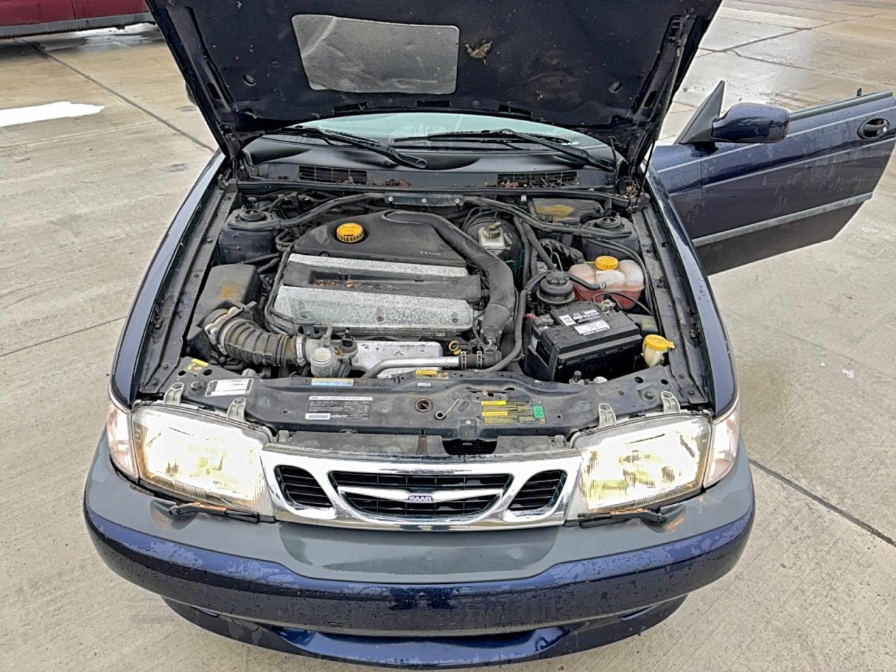 2003 Saab 9-3 Se Blue vin: YS3DF78K237010841