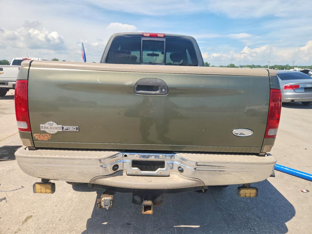 2002 Ford F150 Gray vin: 1FTRX18L32KA76794