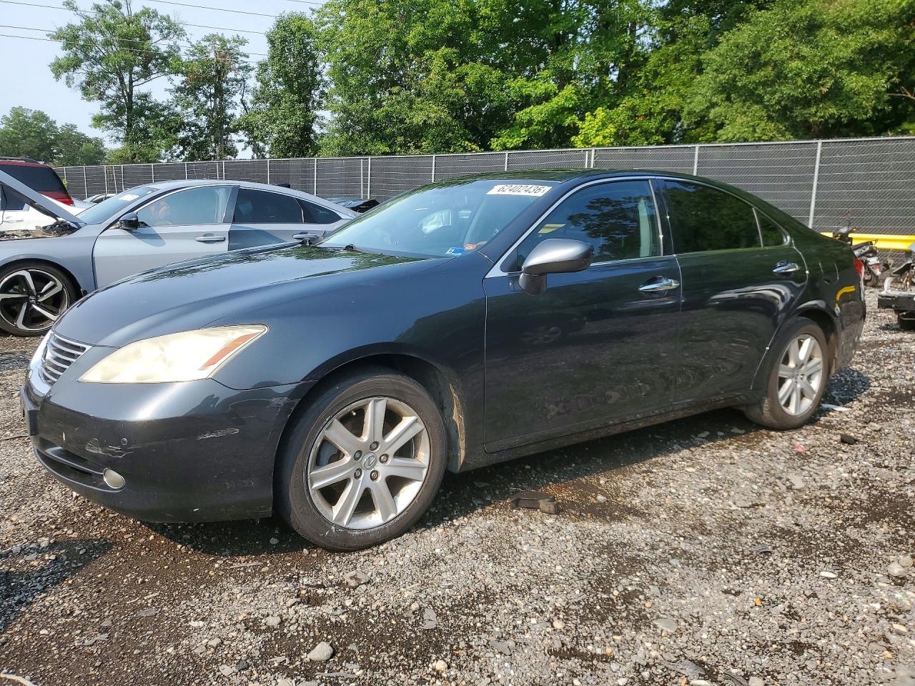 2008 Lexus Es 350 Charcoal vin: JTHBJ46G582237776