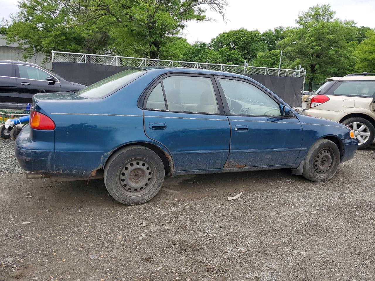 1998 Toyota Corolla Ve Blue vin: 2T1BR18E0WC060296