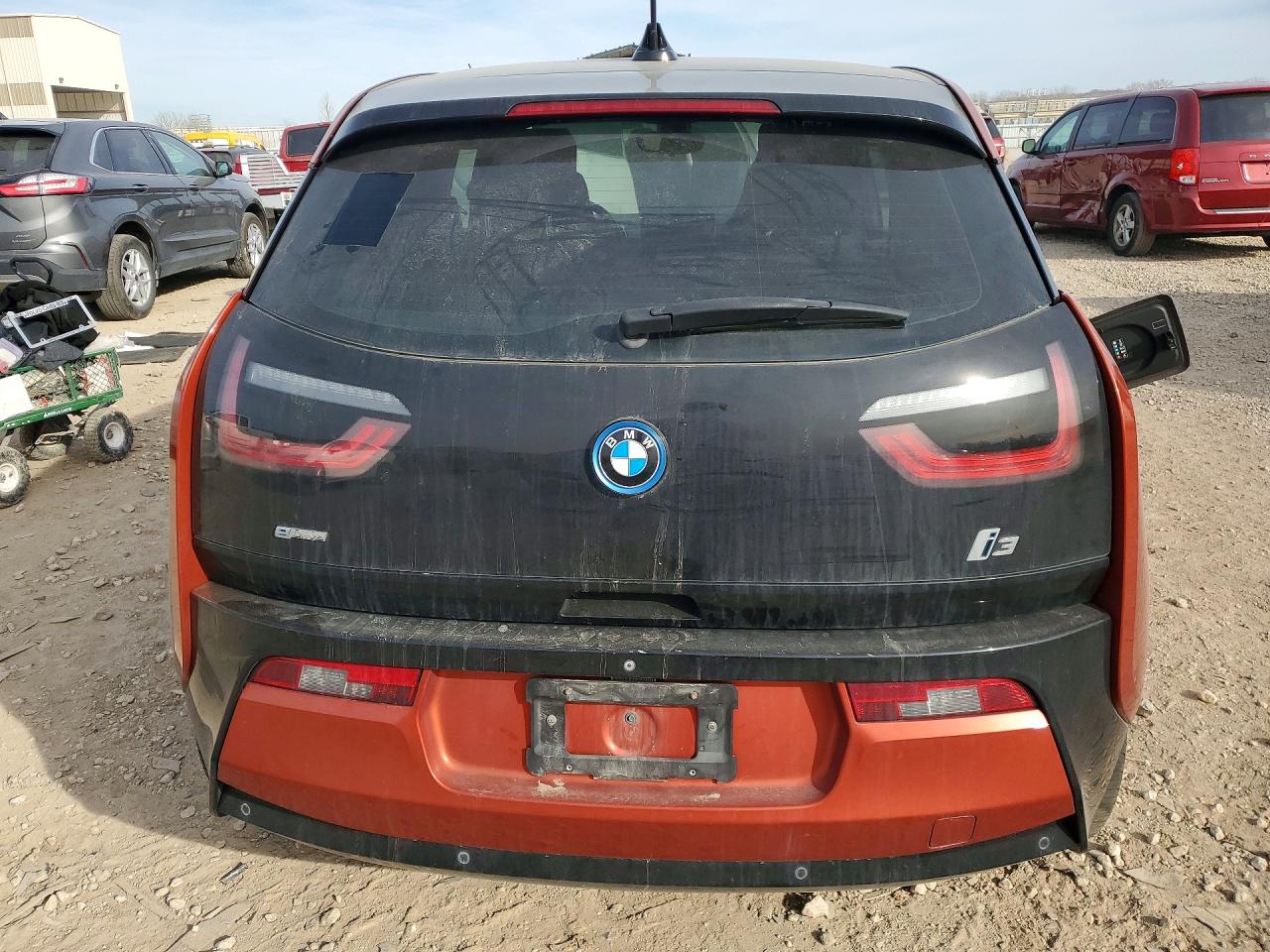 2014 Bmw I3 Rex Оранжевый vin: WBY1Z4C52EV277170