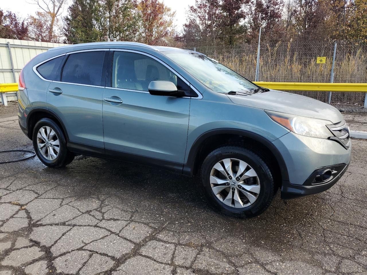 2012 Honda Cr-v Exl Бирюзовый vin: JHLRM4H70CC022090