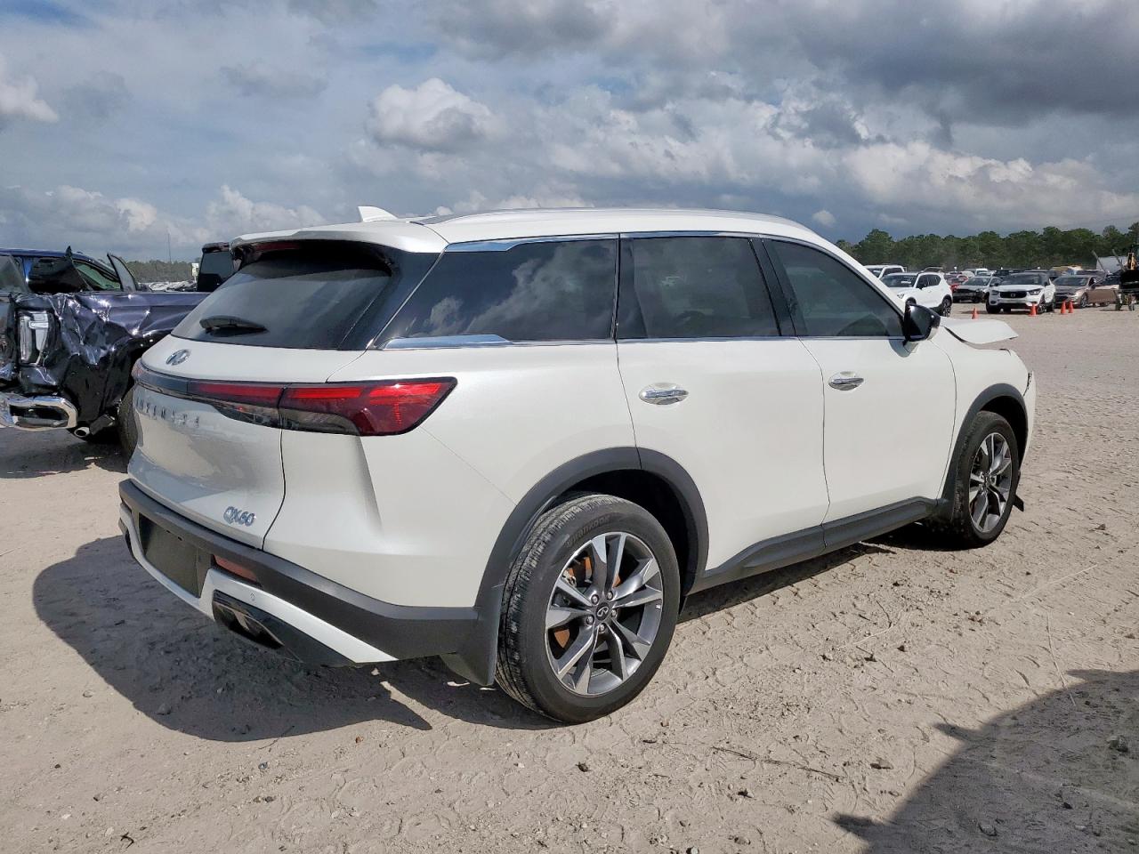 2025 Infiniti Qx60 Luxe Белый vin: 5N1AL1FS8SC345784
