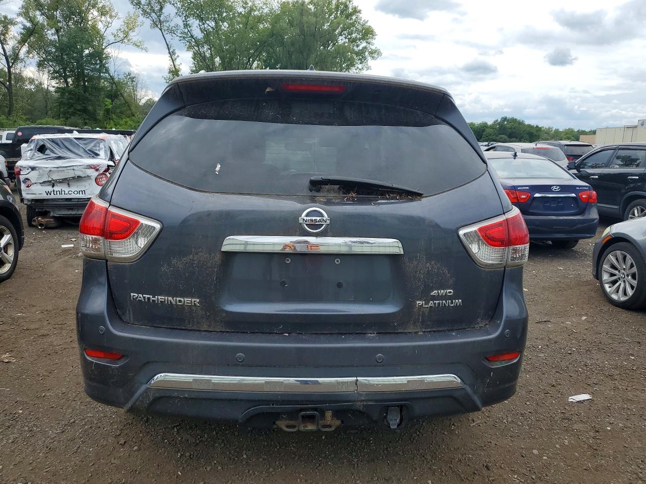 2014 Nissan Pathfinder S Серый vin: 5N1AR2MM2EC612933