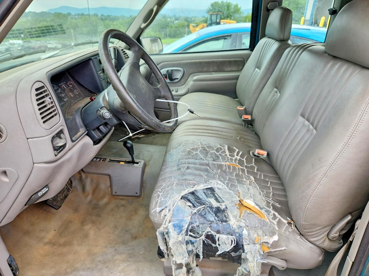 1995 Chevrolet Gmt-400 K1500 Green vin: 2GCEK19K0S1100438