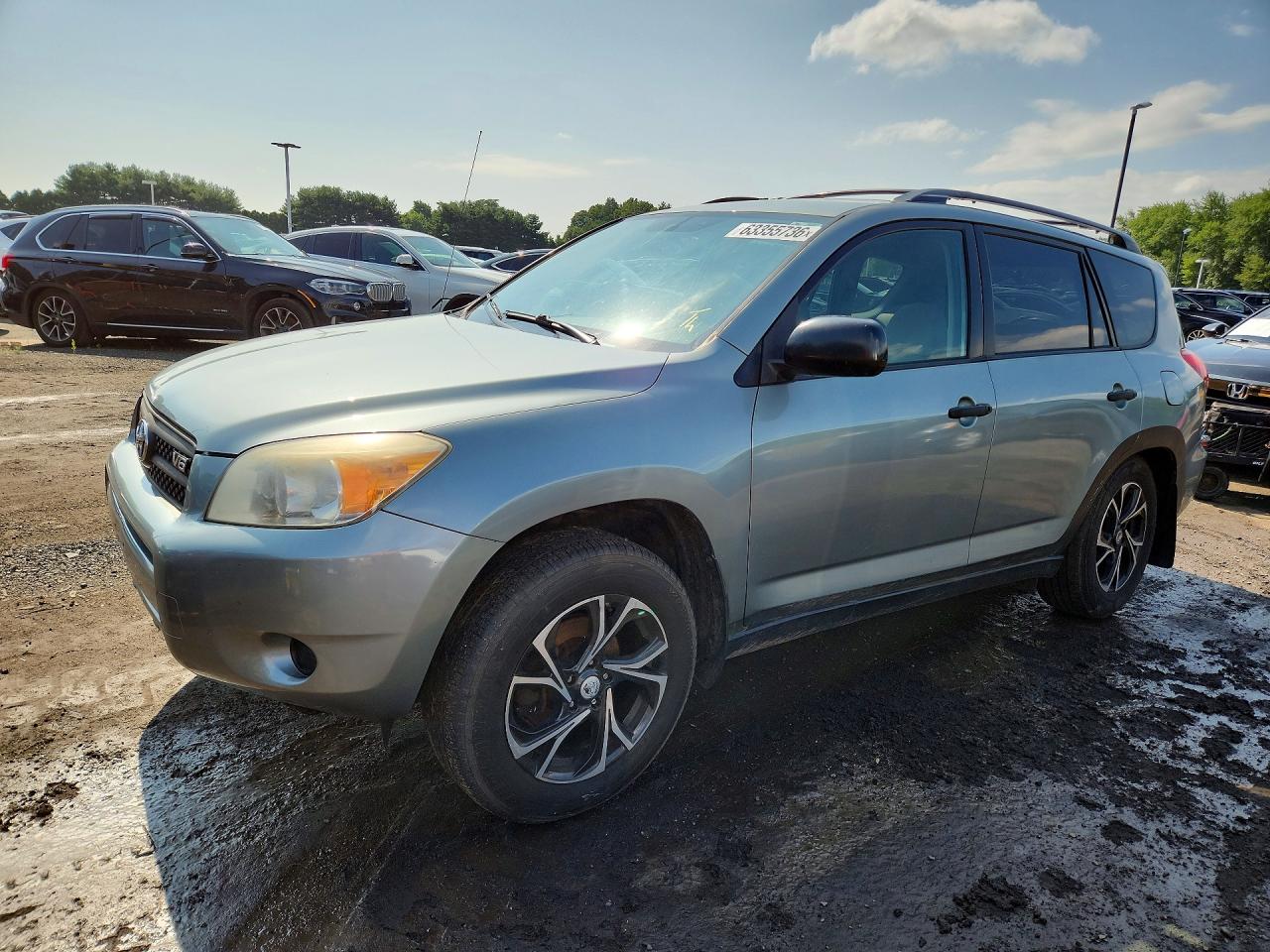 2008 Toyota Rav4 Base Gray vin: JTMBK33V886036944