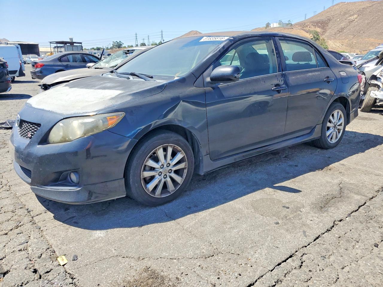 2009 Toyota Corolla S Black vin: 1NXBU40E09Z013011