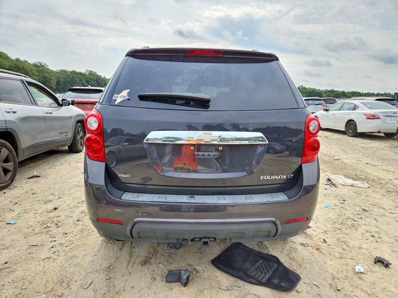2013 Chevrolet Equinox Lt Charcoal vin: 2GNFLEEKXD6218721