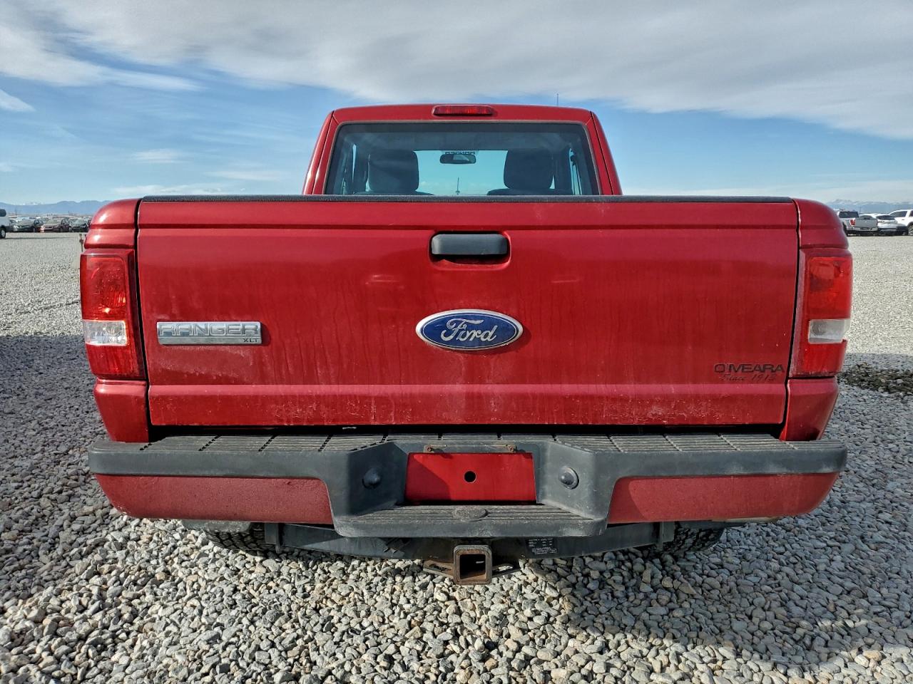 2010 Ford Ranger Super Cab Красный vin: 1FTLR4FE4APA73880