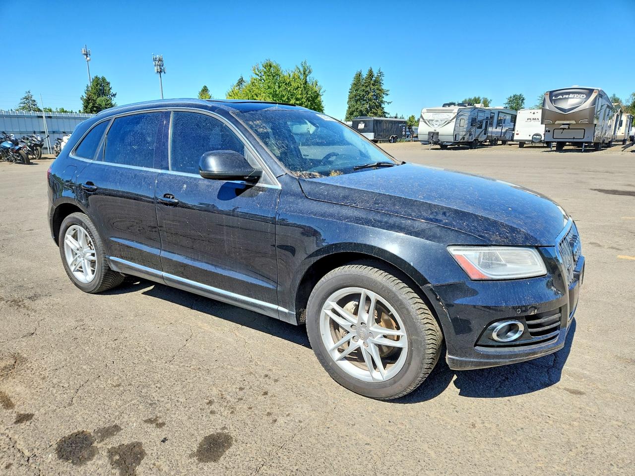2013 Audi Q5 Premium Plus Black vin: WA1LFAFP4DA020865