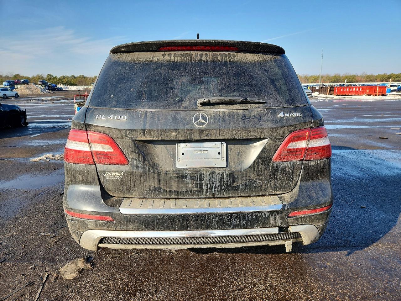 2015 Mercedes-benz Ml 400 4matic Черный vin: 4JGDA5GB0FA461796
