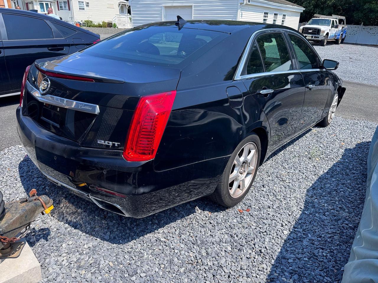 2014 Cadillac Cts Luxury Collection Черный vin: 1G6AX5SX3E0196680