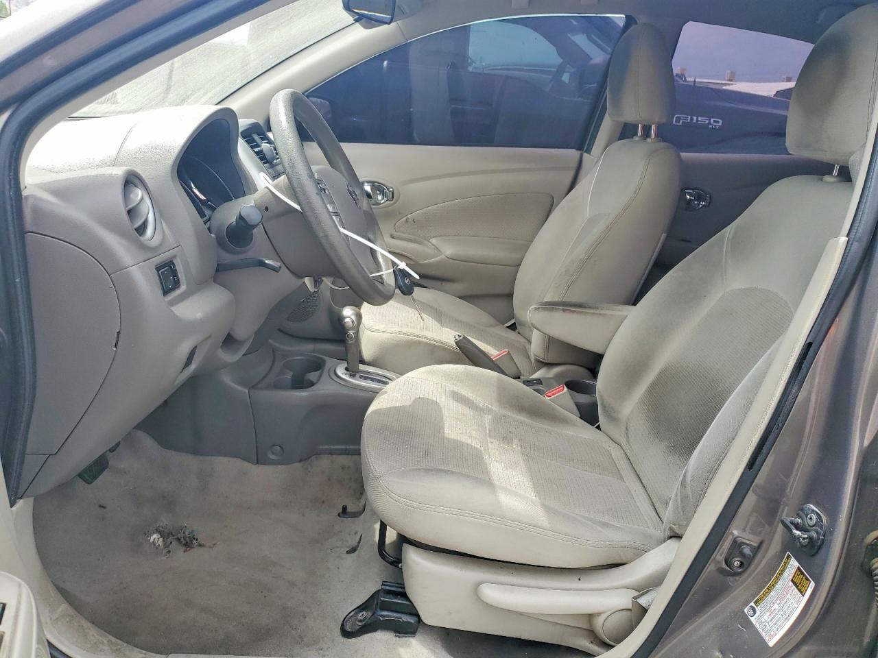 2015 Nissan Versa 1.6 Sv Gray vin: 3N1CN7AP9FL804234