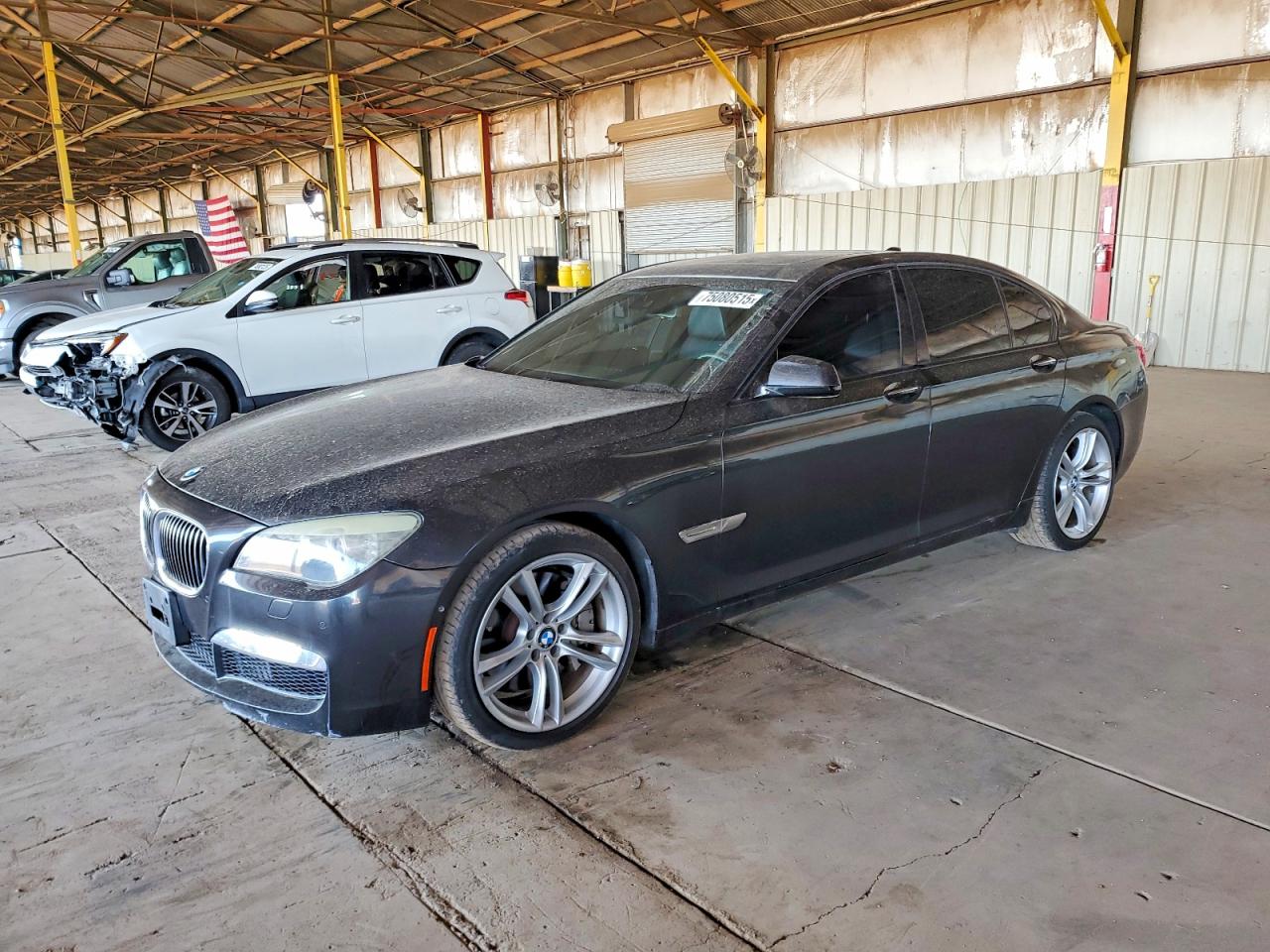2010 Bmw 750 I Charcoal vin: WBAKA8C54ACY36077