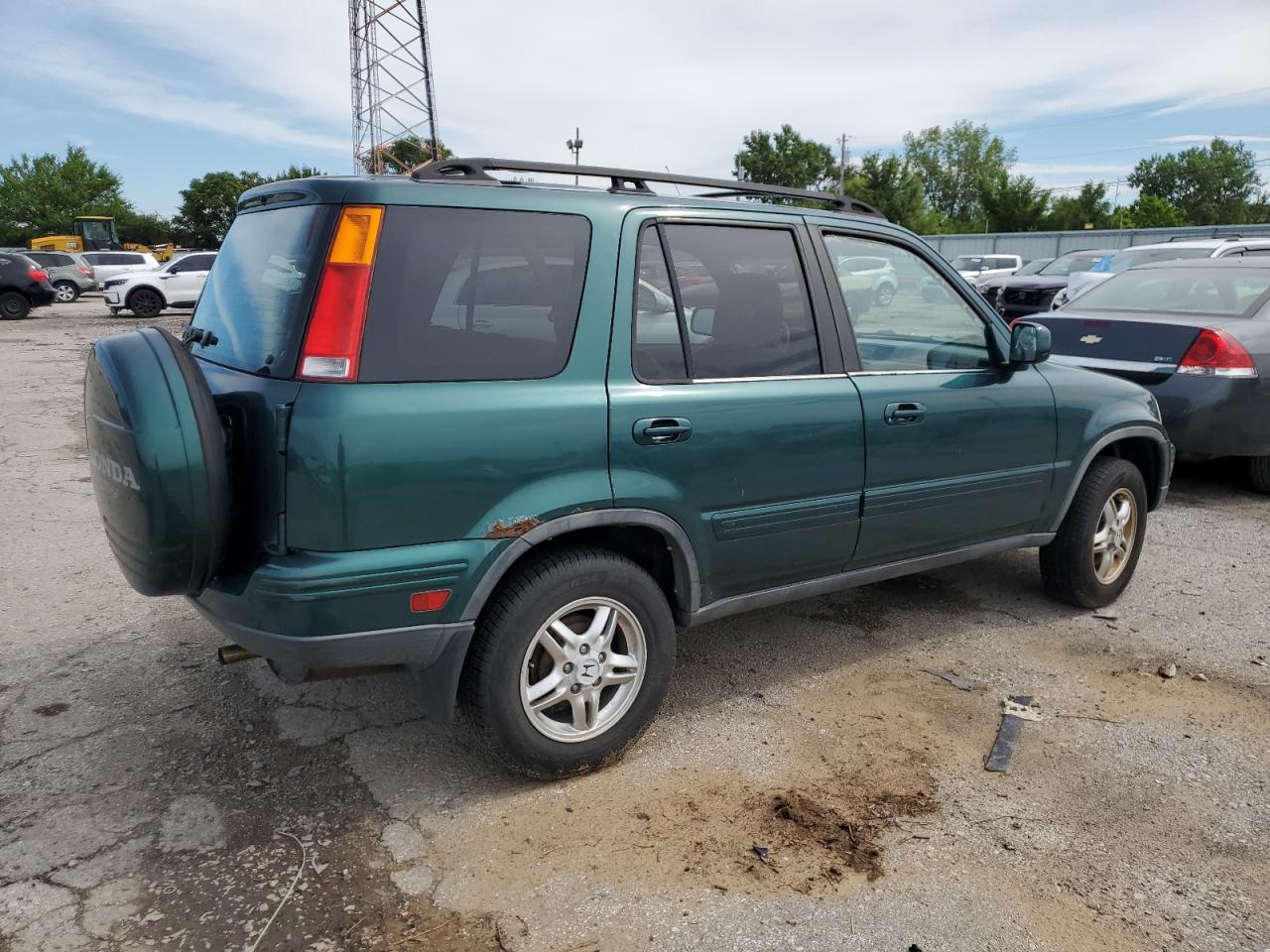 2001 Honda Cr-v Se   Green vin: JHLRD18711C054879