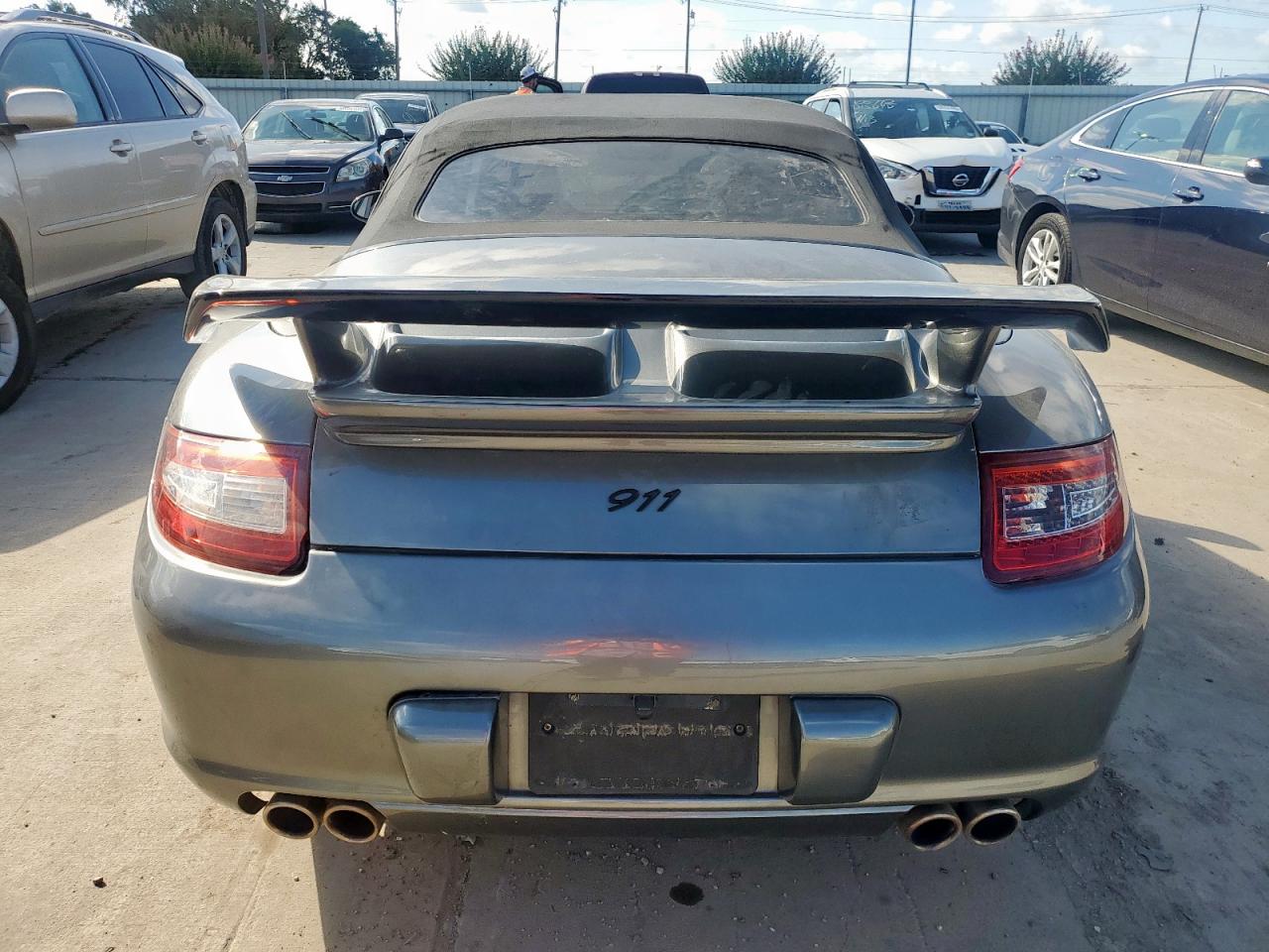 2008 Porsche 911 Carrera S Cabriolet Серый vin: WP0CB29958S776046