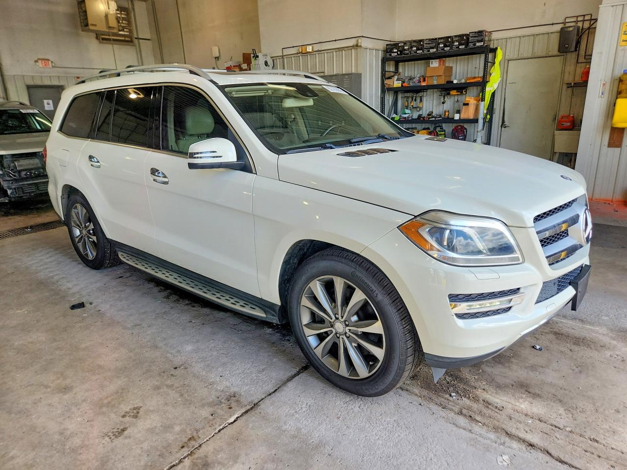 2013 Mercedes-benz Gl 450 4matic White vin: 4JGDF7CE4DA162340