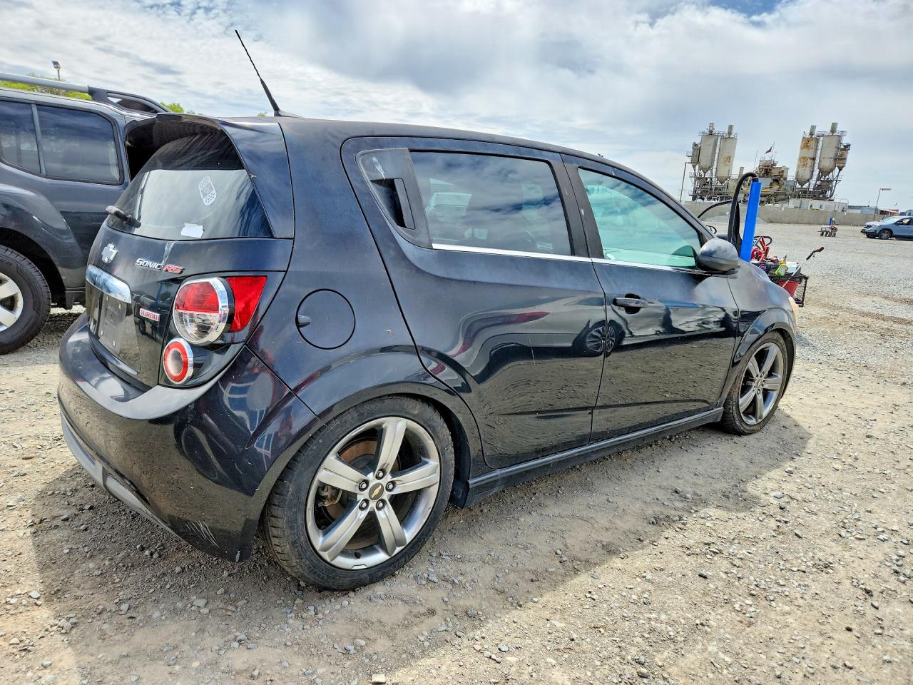2013 Chevrolet Sonic Rs Black vin: 1G1JH6SB3D4152960