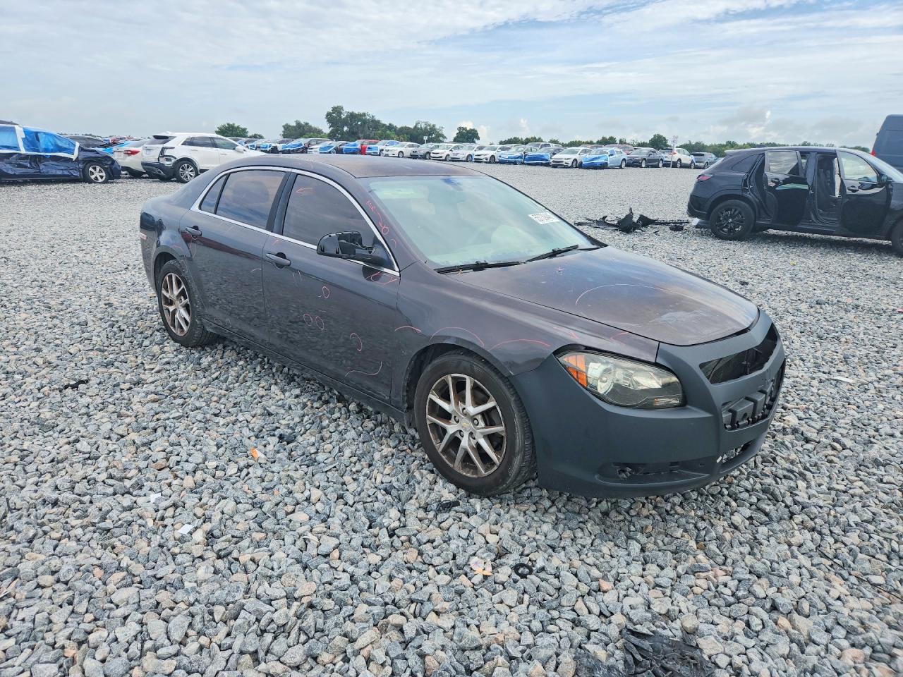2010 Chevrolet Malibu Ls Gray vin: 1G1ZB5EB4AF311012
