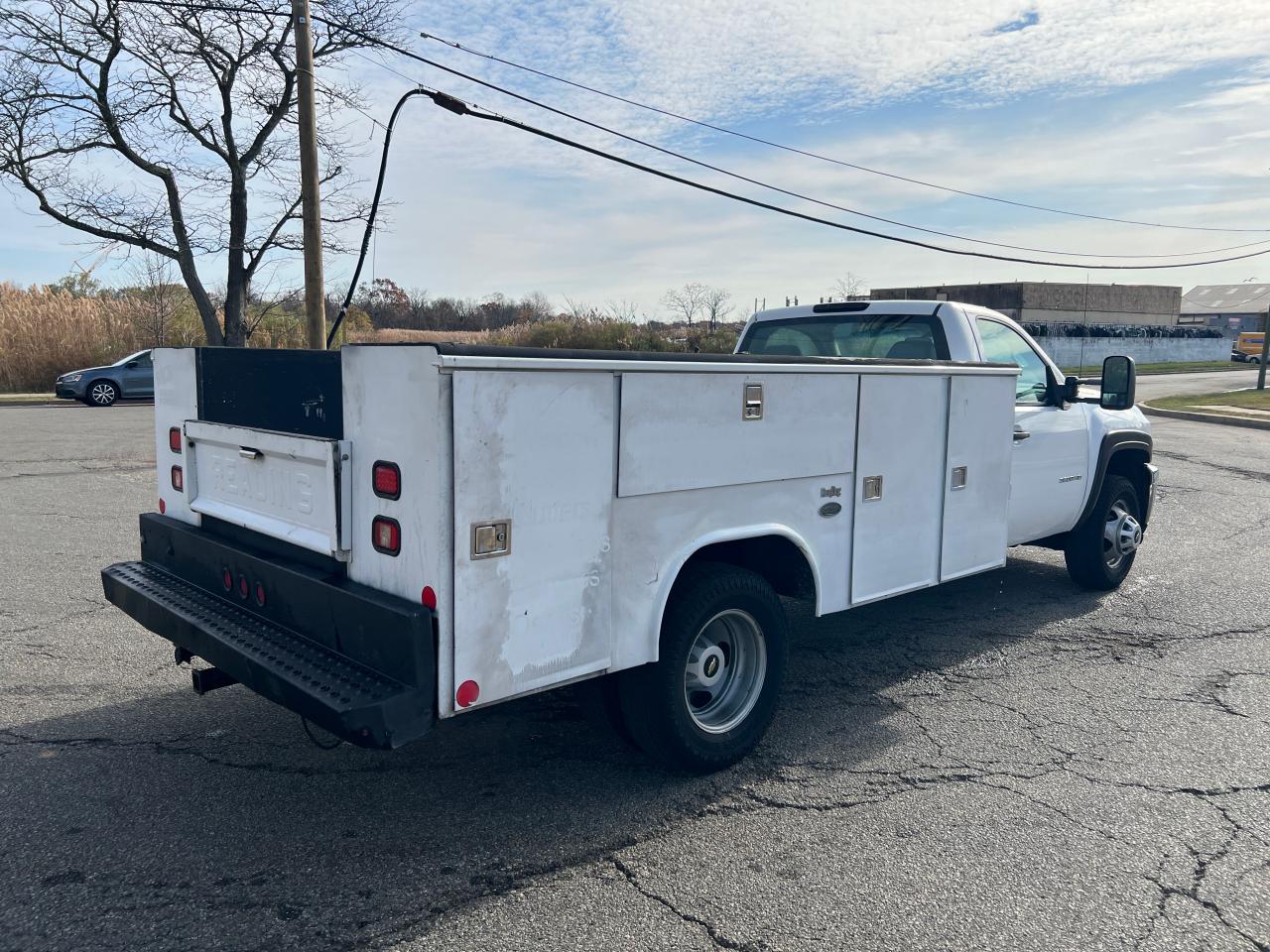 2014 Chevrolet Silverado K3500 Белый vin: 1GB3KZCG4EF129775