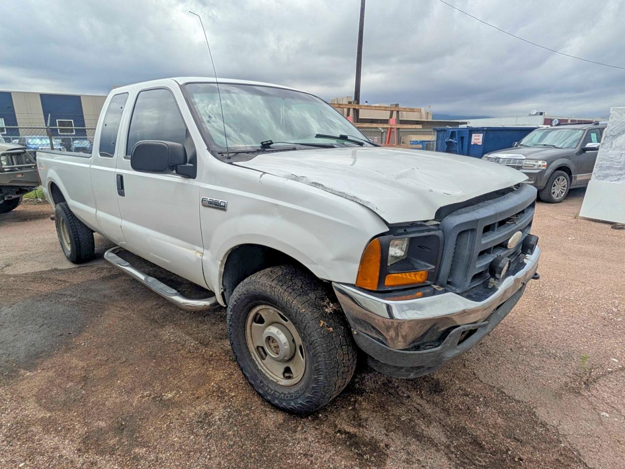 2006 Ford F250 Super Duty White vin: 1FTSX21596EC95332