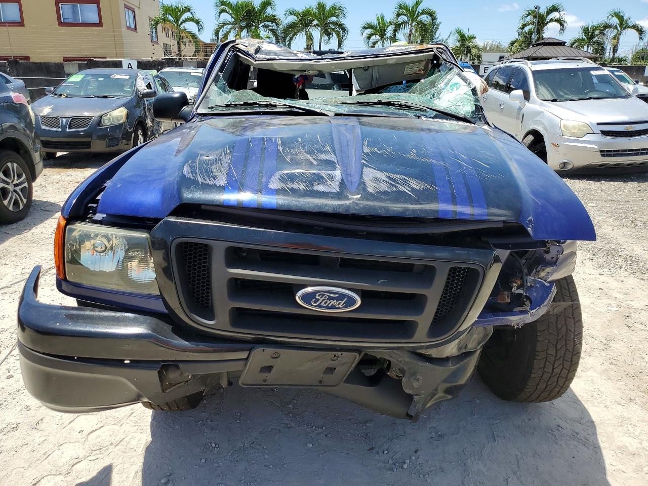 2004 Ford Ranger Blue vin: 1FTYR10U04PA76221