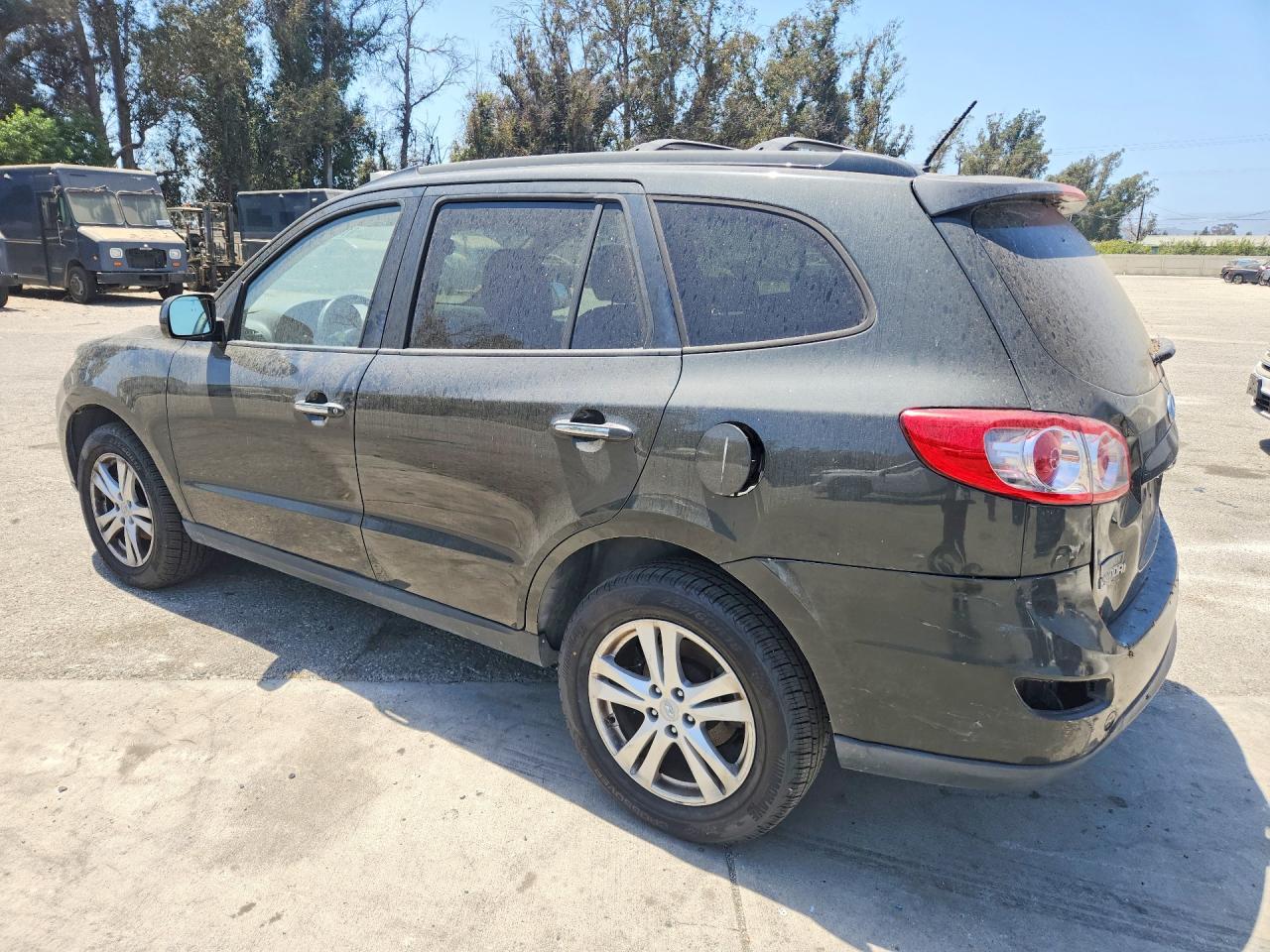 2010 Hyundai Santa Fe Limited Black vin: 5NMSKDAG6AH387550
