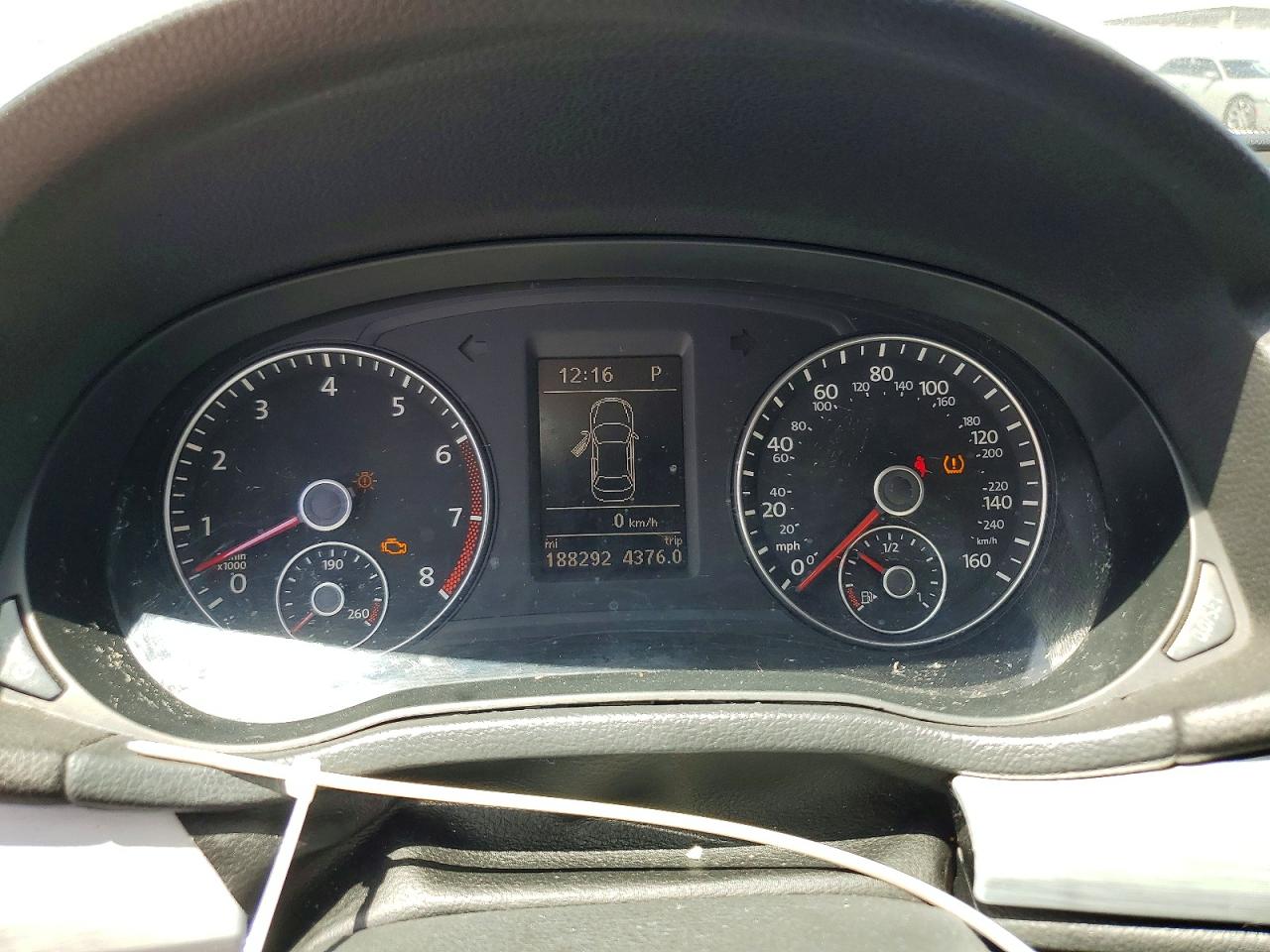 2013 Volkswagen Passat Se Silver vin: 1VWBP7A30DC118279