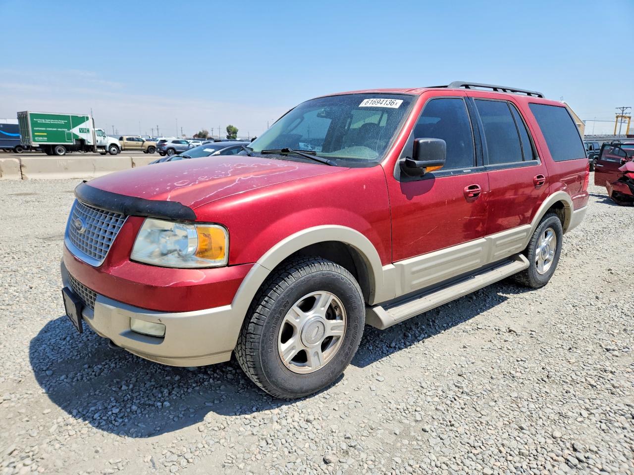 2005 Ford Expedition Eddie Bauer Maroon vin: 1FMFU18515LA45647