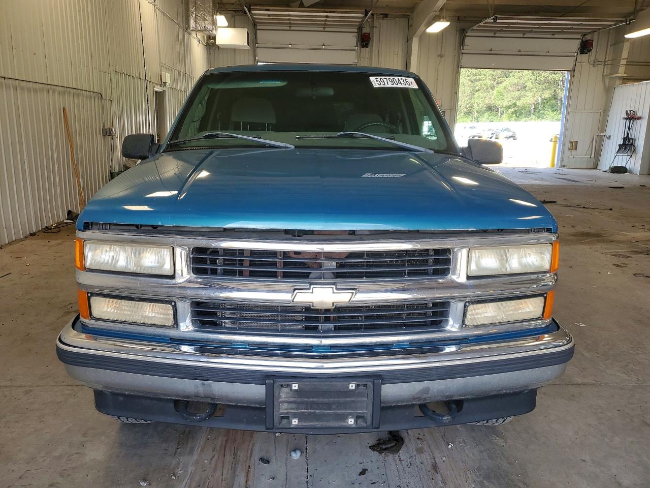 1998 Chevrolet Gmt-400 K1500 Blue vin: 2GCEK19R9W1150063